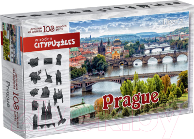 Пазл Нескучные игры Citypuzzles. Прага / 8270
