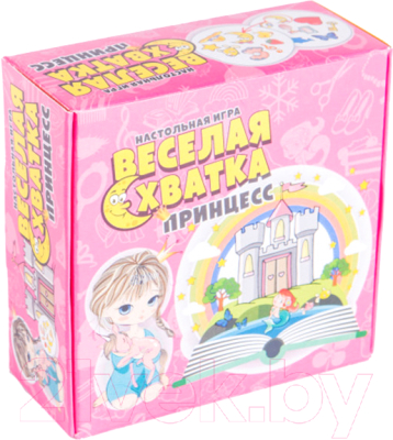 

Развивающие карточки Дубль, Веселая Схватка. Принцессы