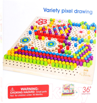 

Развивающая игра Toys, Деревянная мозаика / 277D-46