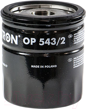 Масляный фильтр Filtron OP543/2