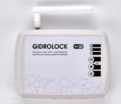 Система защиты от протечек Gidrolock Квартира 1 Lux Wi-Fi