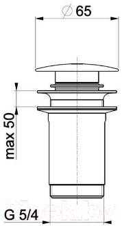 Донный клапан Armatura 660-253-00