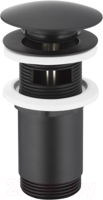 Донный клапан Armatura 660-254-81 (черный)