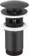 Донный клапан Armatura 660-254-81 (черный) - 