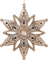 

Елочная игрушка, Decor Снежинка королевская / 47769