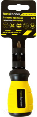 Изображение товара Отвертка Hanskonner HK1040-16-PH2-38