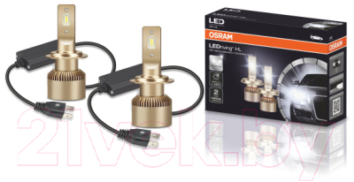 Комплект автомобильных ламп Osram H7 64210DWS