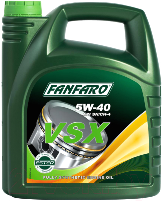 Моторное масло Fanfaro VSX 5W40 SN/CF / FF6702-4 (4л)