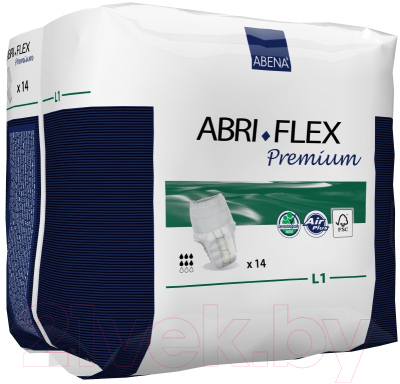 Трусы впитывающие для взрослых Abena Abri-Flex L1 Premium FSC (14шт)