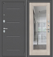 

Входная дверь el'Porta, Porta S 104.П61 Антик серебристый/Cappuccino Veralinga