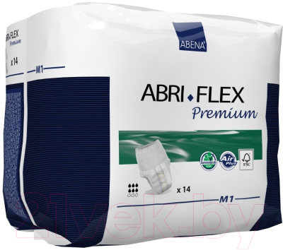 Трусы впитывающие для взрослых Abena Abri-Flex M1 Premium FSC (14шт)