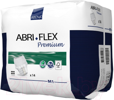Трусы впитывающие для взрослых Abena Abri-Flex M1 Premium FSC (14шт)
