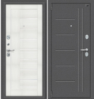 

Входная дверь el'Porta, Porta S 109.П29 Антик серебристый/Bianco Veralinga