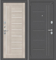 

Входная дверь el'Porta, Porta S 109.П29 Антик серебристый/Cappuccino Veralinga