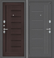 

Входная дверь el'Porta, Porta S 109.П29 Антик серебристый/Wenge Veralinga