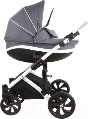 Детская универсальная коляска Tutis Mimi Style 2 в 1 / 782329 (Dark Grey)