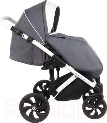 Детская универсальная коляска Tutis Mimi Style 2 в 1 / 782329 (Dark Grey)