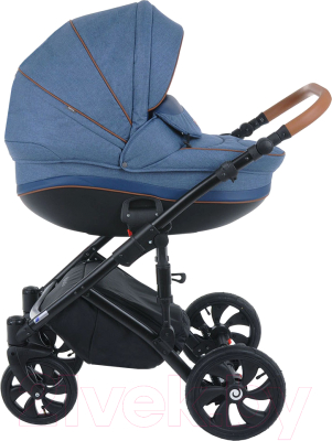 Детская универсальная коляска Tutis Mimi Style 3 в 1 / 783382/А (Aqua)