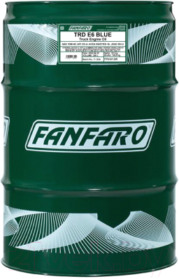 Моторное масло Fanfaro TRD E6 UHPD 10W40 CK-4/CJ-4 / FF6107-DR (208л)