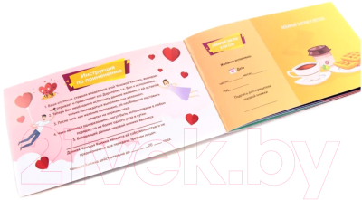 Изображение товара Настольная игра Фабрика Игр Чековая книжка желаний: для нее / 17037f