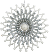 

Елочная игрушка, Decor Снежинка двухслойная / 45253