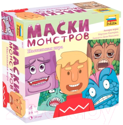 

Настольная игра Звезда, Маски монстров / 8632