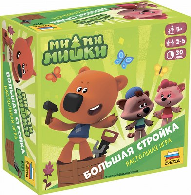 

Настольная игра, Ми-ми-мишки Большая стройка / 8721