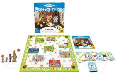 Развивающая игра Звезда Простоквашино. Азбука / 8672