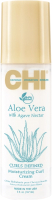 Крем для укладки волос CHI Aloe Vera With Agave Nectar Увлажняющий для кудрявых волос (147мл) - 