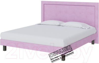 Двуспальная кровать Proson London Boxspring Elite Лофти 160x200 (сиреневый)