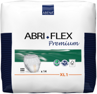 Трусы впитывающие для взрослых Abena Abri-Flex XL1 Premium FSC (14шт) - 