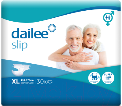 Подгузники для взрослых Dailee Super X-Large (30шт)