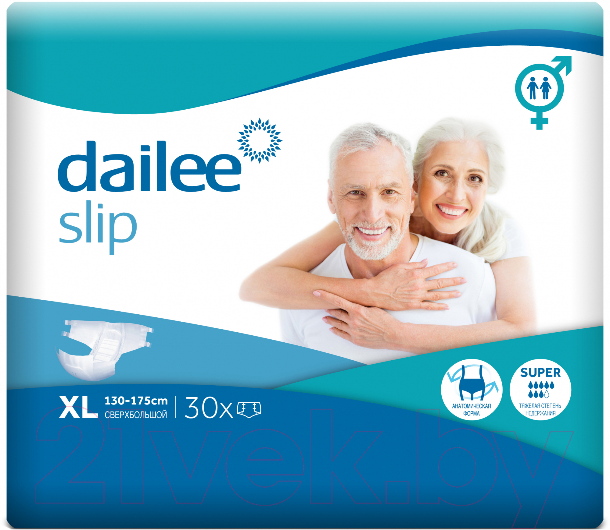 Подгузники для взрослых Dailee Super X-Large