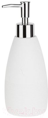 Дозатор для жидкого мыла Perfecto Linea 35-105031 (белый)