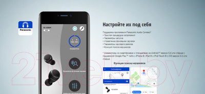 Изображение товара Беспроводные наушники Panasonic RZ-S300WGE-K