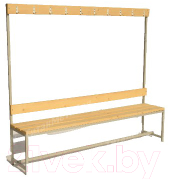 Скамейка для раздевалки TMB Loft Р4 (1.5м)