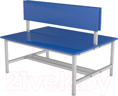 Скамейка для раздевалки TMB Loft Р3 ЛДСП (2м)