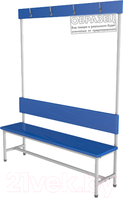 Скамейка для раздевалки TMB Loft Р4 ЛДСП (1м)