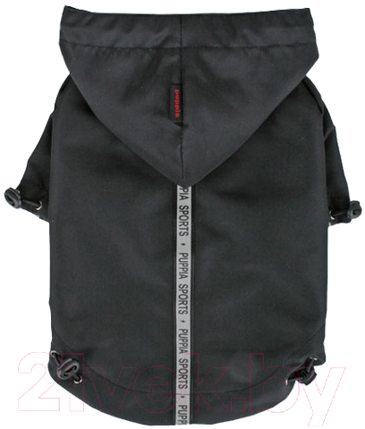Дождевик для животных Puppia Base Jumper / PEAF-RM03-BK-4L (черный)