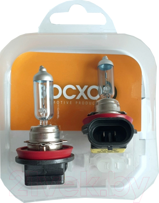 Комплект автомобильных ламп BOCXOD H8 / 80191HW5000K2SET (2шт)