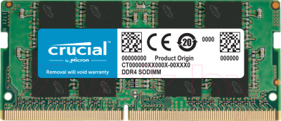 Оперативная память DDR4 Crucial CT16G4SFRA266