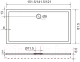 Миниатюра изображения товара Душевой поддон Aquanet Beta 140x80 R / 171972 (с экраном)