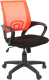 Кресло офисное Chairman 696 (TW-16, оранжевый) - 