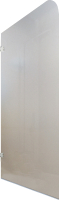 Стеклянная шторка для ванны Стеклоконтакт 6М-1500х700 L (матовое стекло) - 