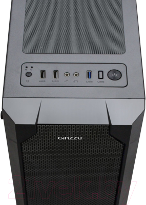 Корпус для компьютера Ginzzu SL300 (черный)