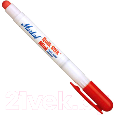 Маркер строительный Markal Pocket Quik Stik Mini 61128 (красный)