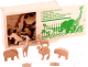 Миниатюра изображения товара Набор фигурок игровых ЛЭМ Играем в зоопарк объёмные фигуры / 5000