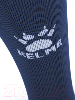 Гетры футбольные Kelme Elastic Mid-Calf Football Sock / K15Z908-424 (XL, темно-синий)