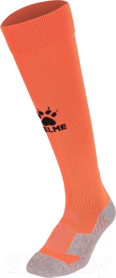 Гетры футбольные Kelme Elastic Mid-Calf Football Sock / K15Z908-804 (M, оранжевый)