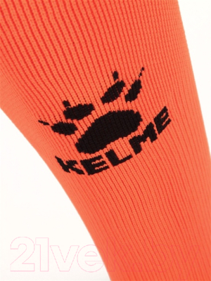 Гетры футбольные Kelme Elastic Mid-Calf Football Sock / K15Z908-804 (L, оранжевый)